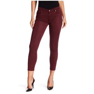 7 For All Mankind, Gwenevere Skinny Ankle Crop Jeans, Boysenberry, Sizes 25, 28